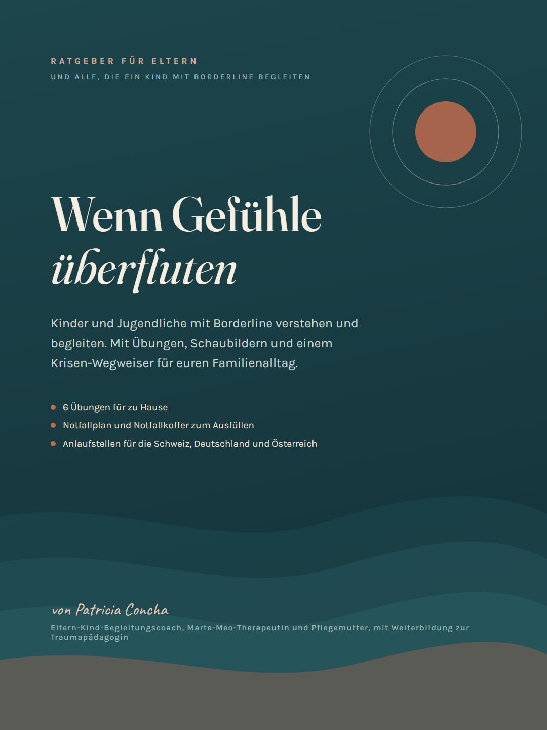 Buchcover: Wenn Gefühle überfluten. Kinder und Jugendliche mit Borderline verstehen und begleiten, von Patricia Concha
